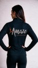 Amaze Danseklubb Slimjakke m/ rhinestone logo  thumbnail