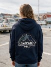 Svolvær drill Navy hettejakke thumbnail
