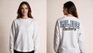 Ice cheerleading hvit jersey  thumbnail