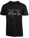 Danseklubben Move On svart t-skjorte thumbnail