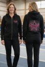 Gymnast mom hettejakke med rhinestones thumbnail