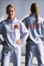 Eagles happy half zip lys grå  thumbnail