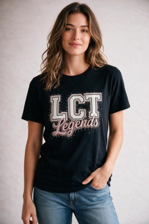 LCT Legends t-skjorte m/ rhinestones