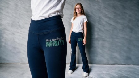Skien Cheerleaders Infinity tights m/ sleng 