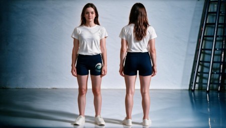 Ocean cheerleading slimshorts 