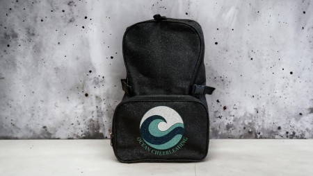 Ocean cheerleading glittersekk 