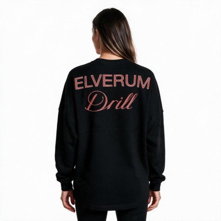 Elverum drill svart spirit jersey