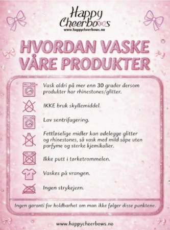 Vaskeanvisning 