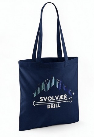 Svolvær Drill navy handlenett