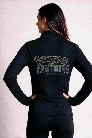 Panthers slimjakke m/rhinestones