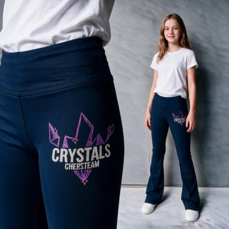 Crystals Cheerteam tights m/ sleng 