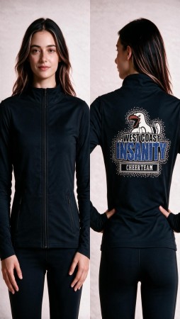 Insanity slimjakke m/ rhinestones