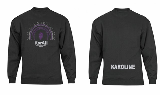 KorALL svart collegenser