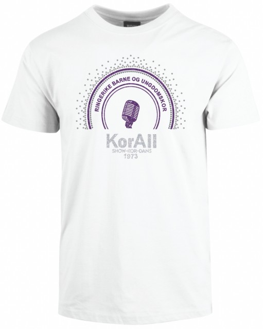 KorALL hvit t-skjorte