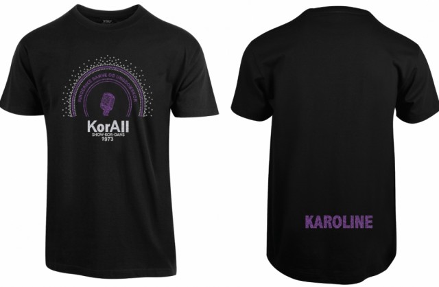 KorALL svart t-skjorte