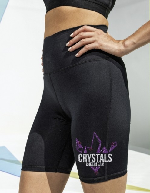Crystals highwaistshorts