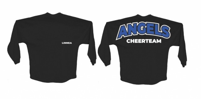 Ørskog Angels svart spirit jersey